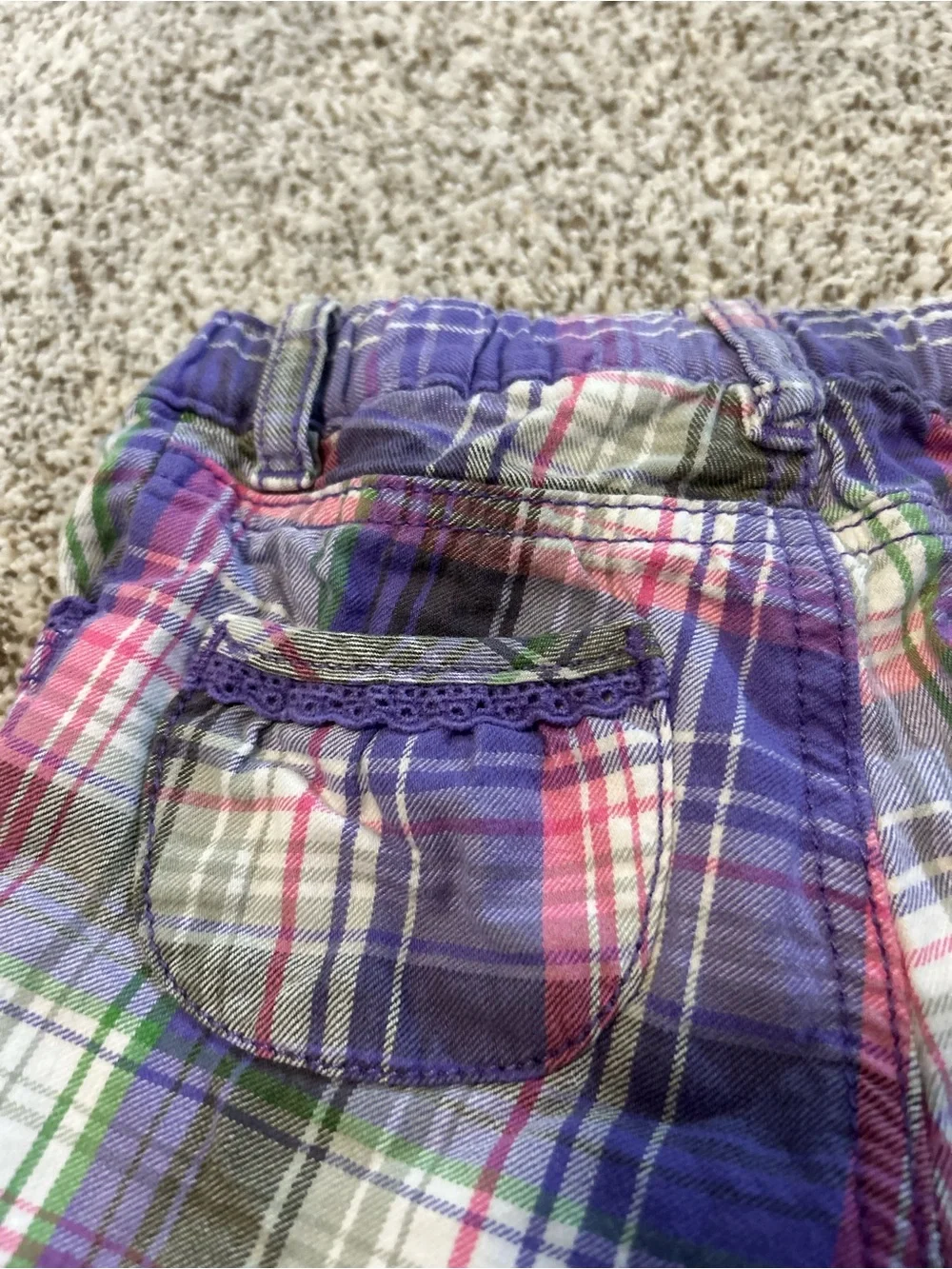 Early 2000s Plaid Shorts 3T